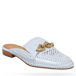 Tory Burch Jessa Woven Pointed Toe Mules